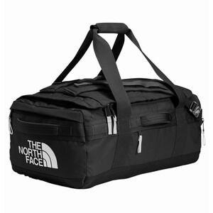 The North Face Base Camp Voyager Duffel Bag 42L TNF Black/TNF White Backpack New